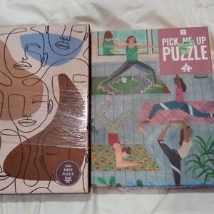 Pick Me Up Puzzle - Multicolor Yoga Theme